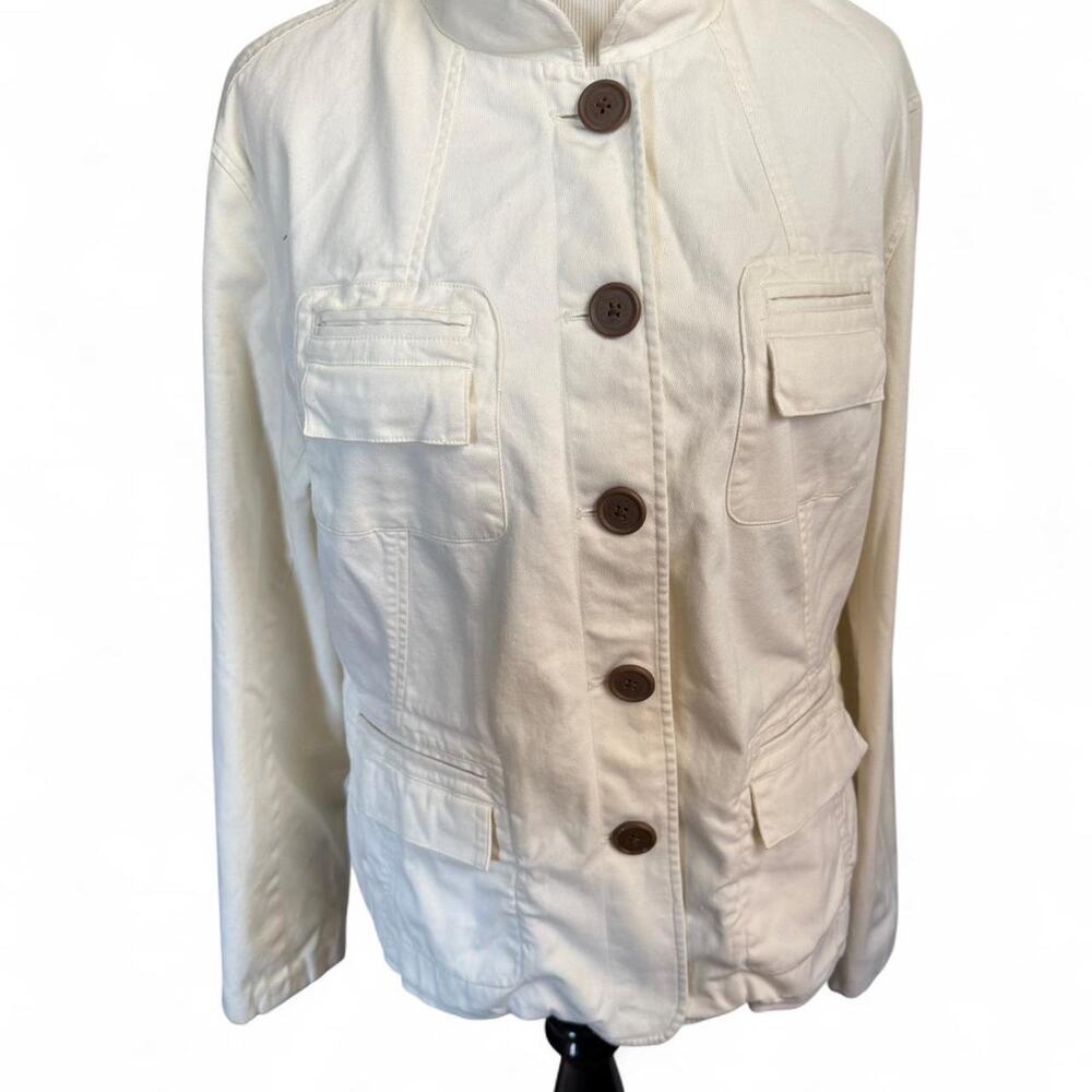 Vintage Mossimo White Blazer Jacket